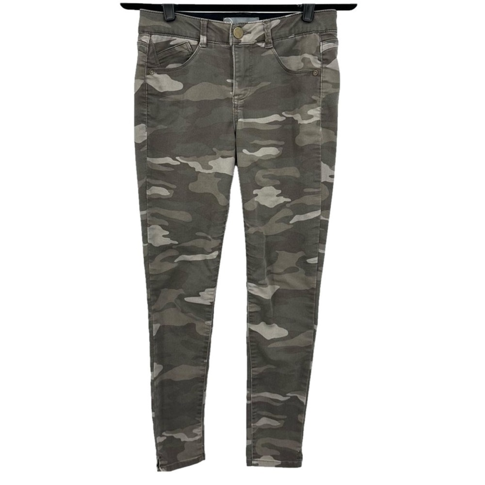 Wit & Wisdom Camo Ab-Solution Skinny Jeans Women's Size 0
